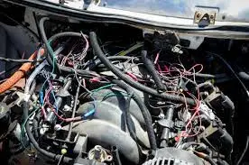  Damaged Wiring In The Engine Compartment