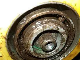 Fix Worn Bearing On A Pulley